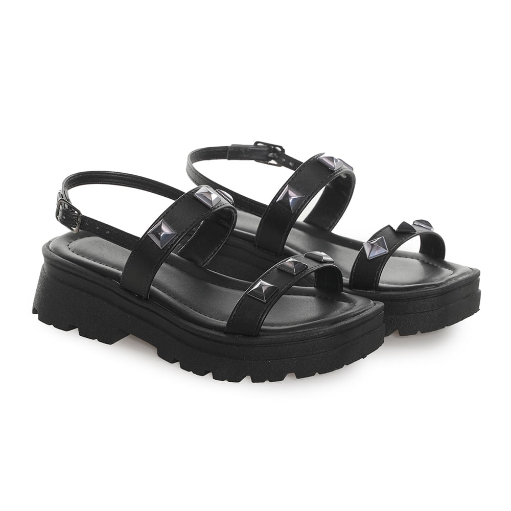 Funfeet Sandalia 063 515-037 Preto Sint -7-